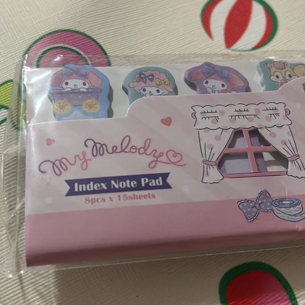 My Melody Sanrio Inspired Memo Note Bundle